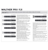 Walther Pro Flashlight PL30 - 100 lumens