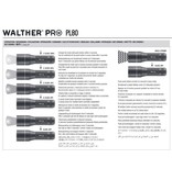 Walther Lampe de poche Pro PL80 - 650 Lumen