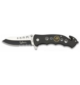 Albanoix Folding knife black fast opening