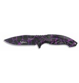 Albanoix folding Knife Purple Fast Opening