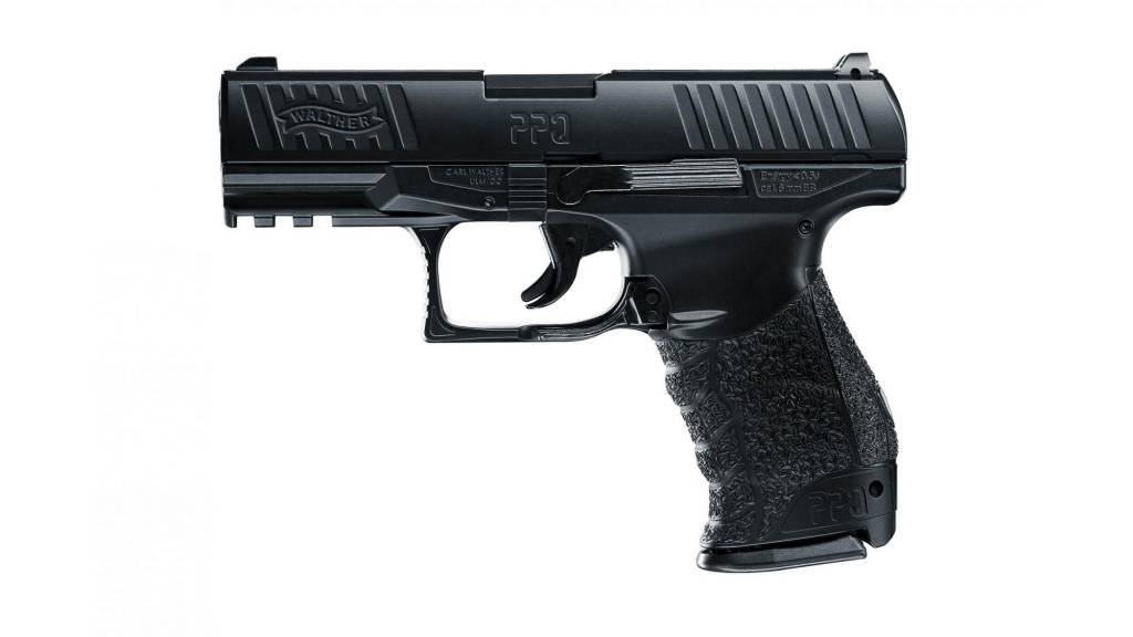 Walther PPQ - pressione della molla - 0,50 joule - cursore in metallo