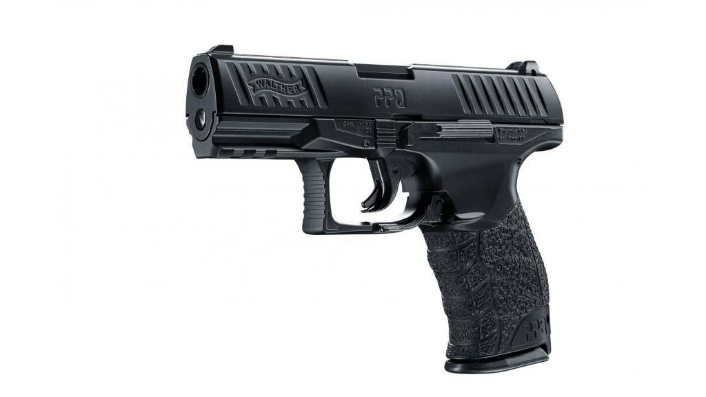 Walther PPQ - pressione della molla - 0,50 joule - cursore in metallo