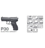 H&K P30 AEP EBB - 0,50 julios - BK