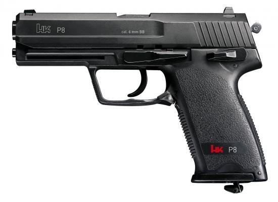 H&K P8 Co2 NBB - 2,0 J - BK