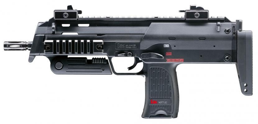 H&K MP7A1 AEP - 0,50 dżuli - BK