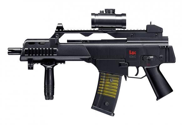 H&K G36C - nacisk sprężyny - 0,50 J - BK