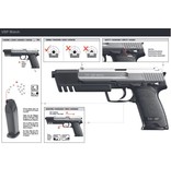 H&K USP Match - Federdruck 0,50 Joule - BK