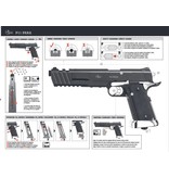 Combat Zone Colt Para P11 Co2 NBB - 2,0 Joule - BK