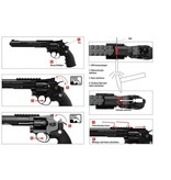 Ruger Superhawk 8 pouces - Co2 - noir - 4,0 Joule