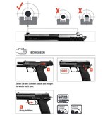 H&K USP Compact GBB - 1.0 Joule - BK