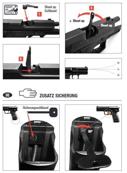 H&K USP Compact GBB - 1,0 Joule - BK