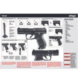 Walther P99 DAO Co2 GBB - 2,0 joules - BK