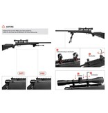 Elite Force SX9 Spring Sniper Rifle - 1.30 Joule - BK