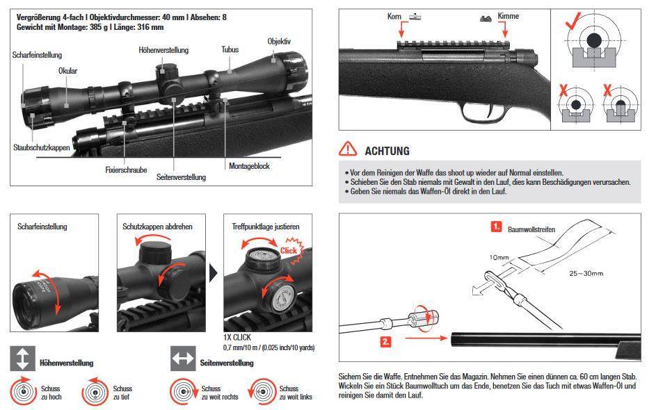 Elite Force SX9 Spring Sniper Rifle - 1,30 Joule - BK