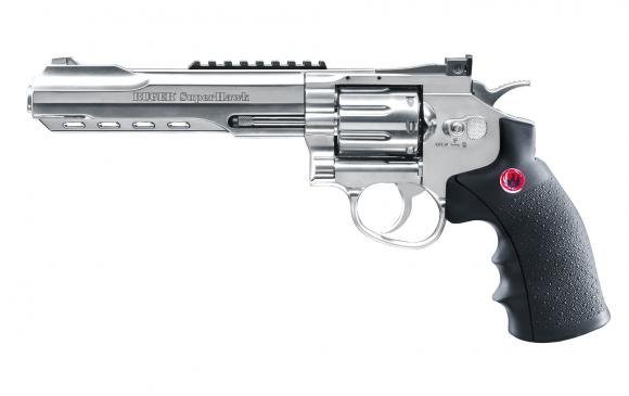 Ruger Superhawk 6 Zoll - Co2 - silber - 3,0 Joule
