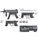 H&K MP5K Co2 GBB Semi Only - 2,50 Joule - BK