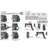 H&K MP5K Co2 GBB Semi Only - 2,50 julios - BK