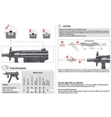 H&K MP5K Co2 GBB Semi Only - 2,50 Joule - BK