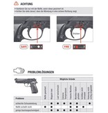 Beretta 90 Due - pressione della molla - 0,50 joule