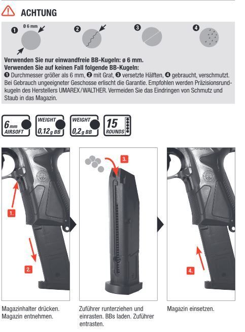 Beretta 90 Due - pressione della molla - 0,50 joule