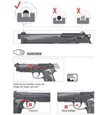 Beretta 90 Duas - pressão de mola - 0,50 joules