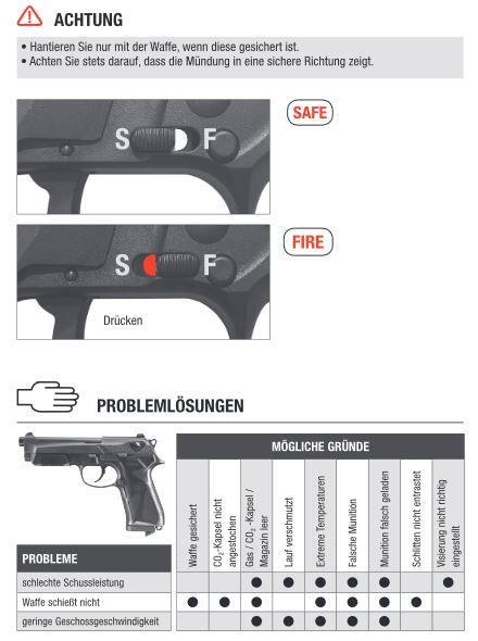 Beretta 90 Due Co2 NBB - 1,80 joule