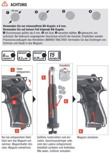 Beretta 90 Due Co2 NBB - 1,80 joule