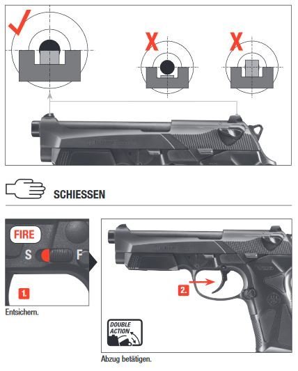 Beretta 90 Deux Co2 NBB - 1,80 joules