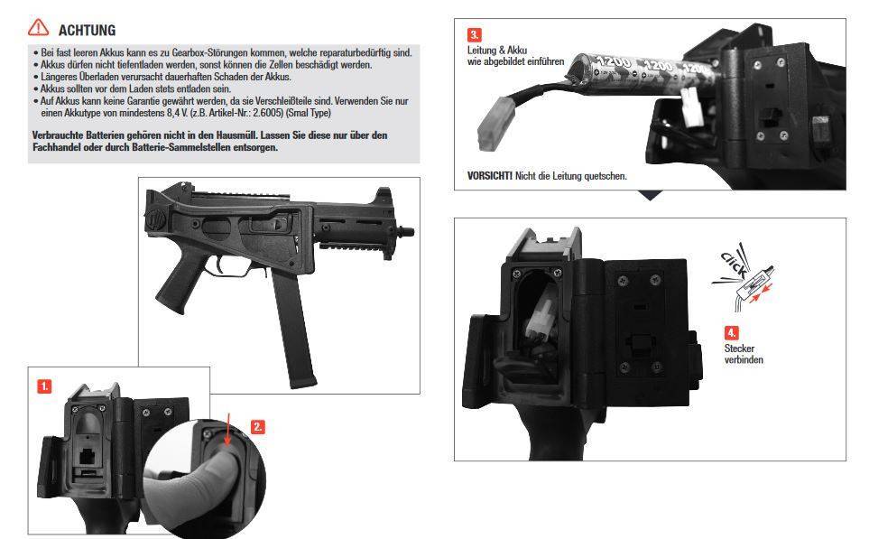 H&K UMP 45 Sportsline 1,10 joules - BK