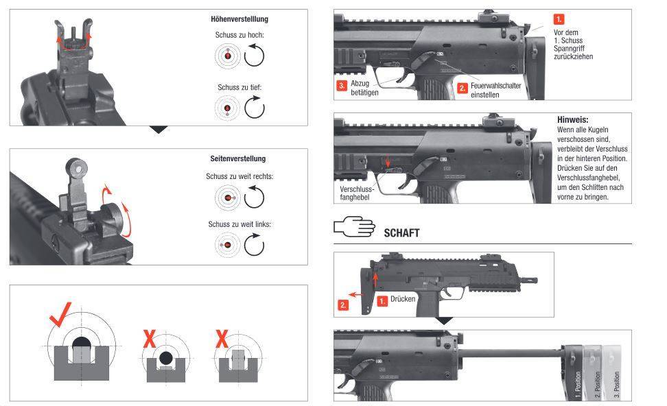 H&K MP7A1 GBB - 1.30 Julios - Semi