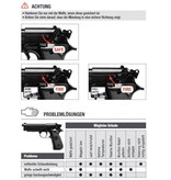 Beretta M92 A1 Tático AEP - 0,50 joules