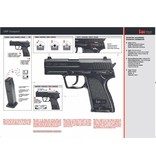 H&K USP Compact - pression de ressort - 0,50 joules - BK