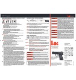 H&K USP Compact - pression de ressort - 0,50 joules - BK