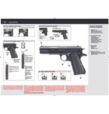 Combat Zone 19 Eleven - pressão da mola - 0,50 joules