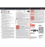 H&K EBB de doble potencia G36C IDZ - 0,50 julios - BK