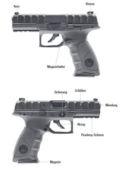 Beretta APX Co2 GBB - 1,40 dżuli