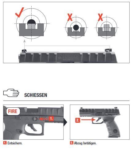 Beretta APX Co2 GBB - 1,40 joules