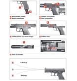 H&K VP9 GBB - 1,0 julios