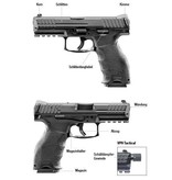 H&K VP9 Tactical GBB - 1.0 Joule - black