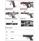 H&K VP9 Tactical GBB - 1,0 Joule - schwarz