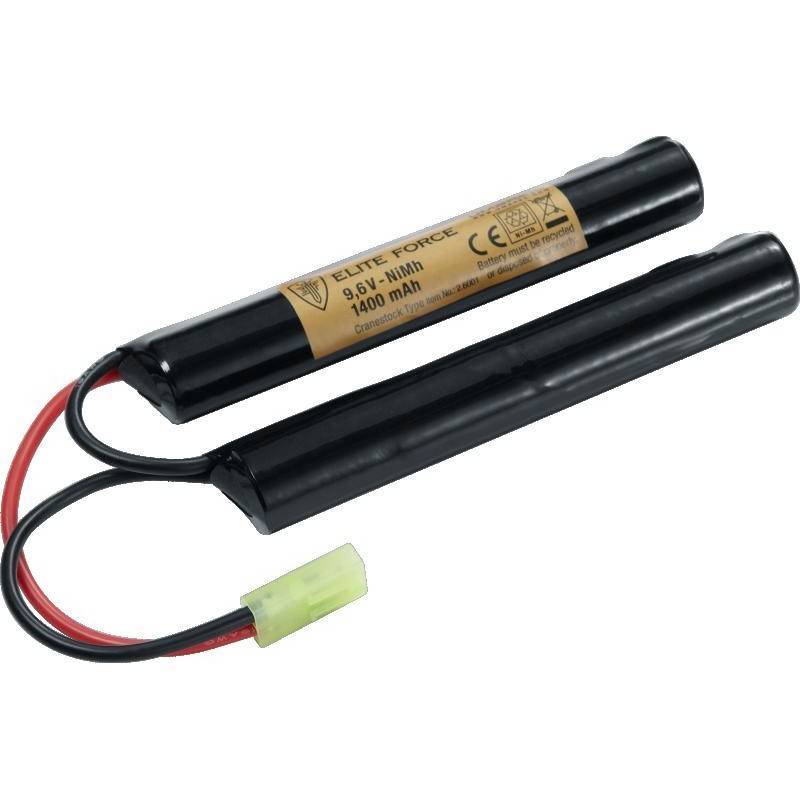 Elite Force Ni-Mh Accu 9,6V 1.500 mAH - Type Nunchuck