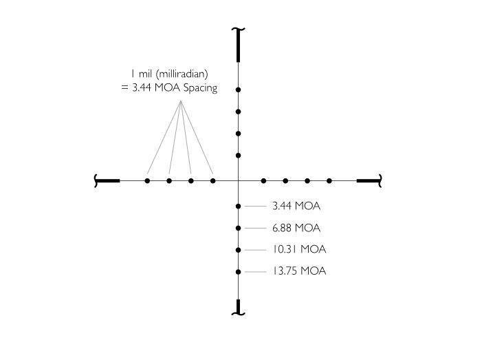 Hawke Vantage 3-9×40 AO Mil Dot