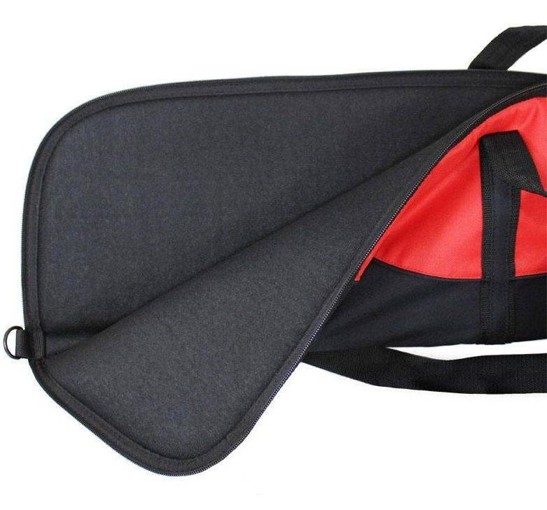 Umarex Sac de fusil rouge / noir Étui à fusil - 120 x 25 cm