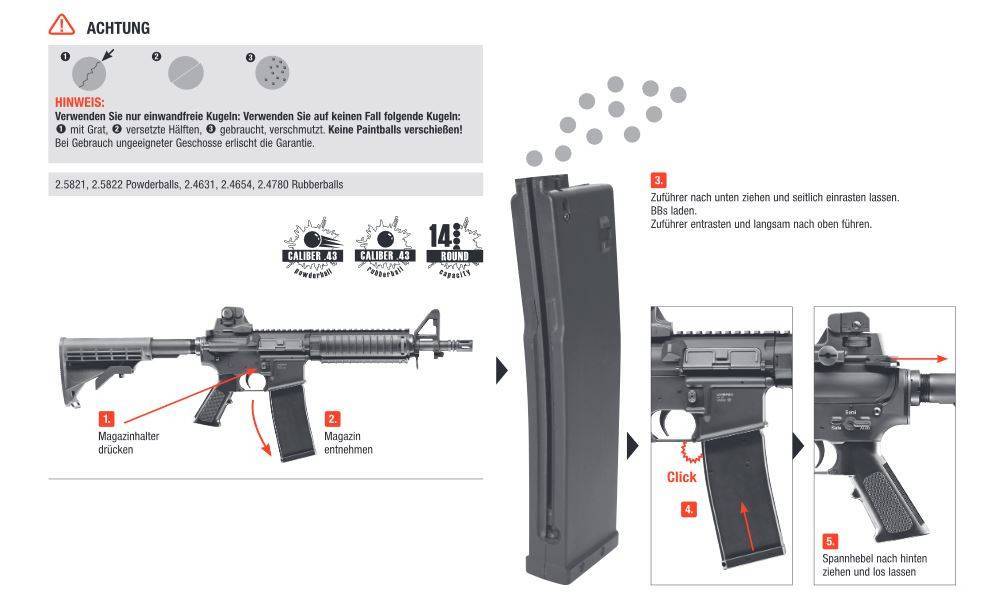 Umarex Real Action Marker - Co2 RAM T4E TM4 RIS - 7.5 Joule - Cal. 43