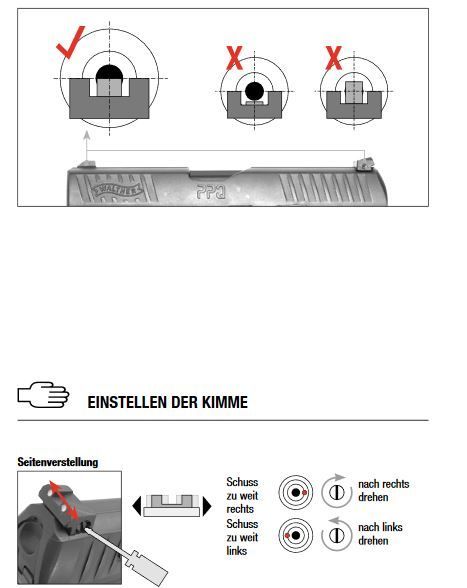 Walther Marqueur d'action réelle - Co2 RAM T4E LE PPQ M2 5.0 Joules - Cal. 43
