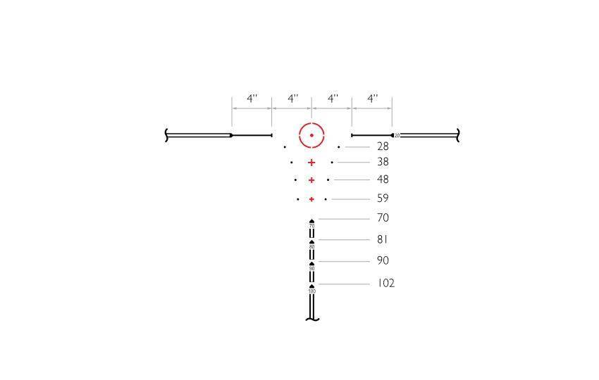 Hawke X-Bow Scope XB30 Pro 1-5 × 24 SR - IR