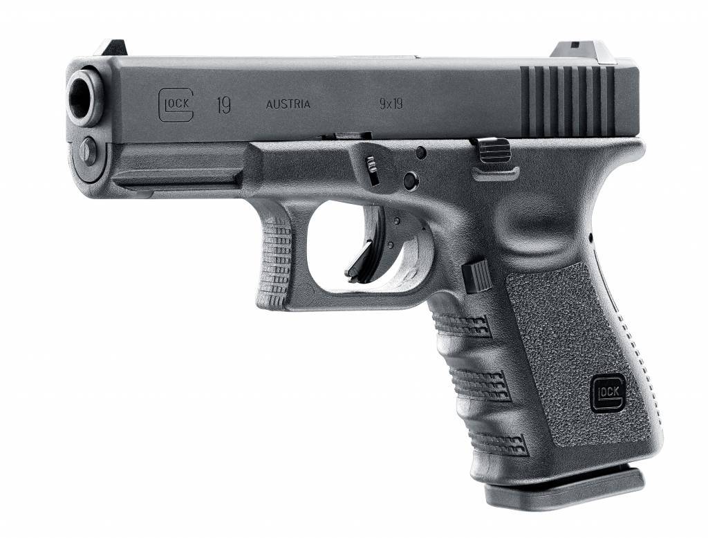 GLOCK G19 Gen. 3 GBB – 1,0 Joule – preto