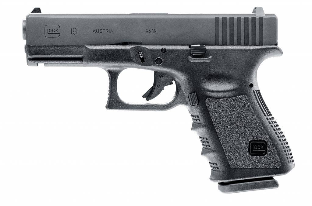 Glock 19 Gen. 3 GBB – 1,0 Joule – schwarz