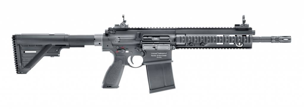 H&K 417D GBBR 1,30 Joule - SemiOnly - BK