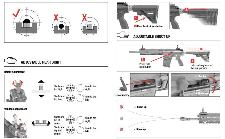 H&K 417D GBBR 1,30 Joule - SemiOnly - BK